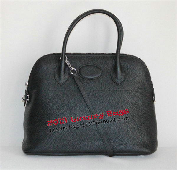 Hermes Bolide 37CM Calfskin Leather Tote Bags H509084 Black Hermes Bolide 37CM Calfskin Leather Tote Bags H509084 Black