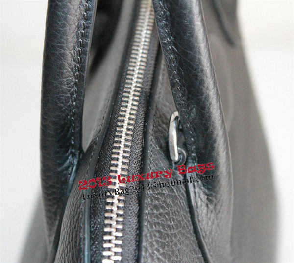 Hermes Bolide 37CM Calfskin Leather Tote Bags H509084 Black Hermes Bolide 37CM Calfskin Leather Tote Bags H509084 Black