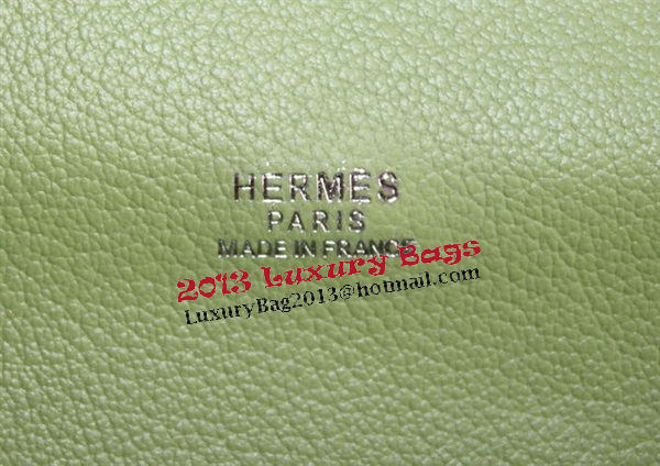 Hermes Bolide 37CM Calfskin Leather Tote Bags H509084 Green Hermes Bolide 37CM Calfskin Leather Tote Bags H509084 Green