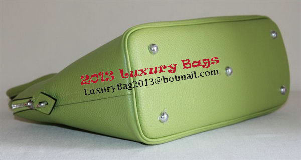 Hermes Bolide 37CM Calfskin Leather Tote Bags H509084 Green Hermes Bolide 37CM Calfskin Leather Tote Bags H509084 Green
