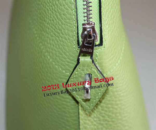 Hermes Bolide 37CM Calfskin Leather Tote Bags H509084 Green Hermes Bolide 37CM Calfskin Leather Tote Bags H509084 Green