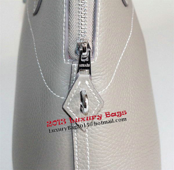 Hermes Bolide 37CM Calfskin Leather Tote Bags H509084 Grey Hermes Bolide 37CM Calfskin Leather Tote Bags H509084 Grey