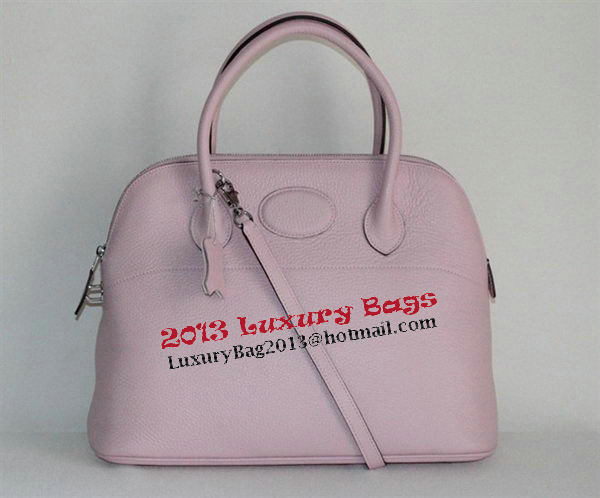 Hermes Bolide 37CM Calfskin Leather Tote Bags H509084 Light Pink Hermes Bolide 37CM Calfskin Leather Tote Bags H509084 Light Pink