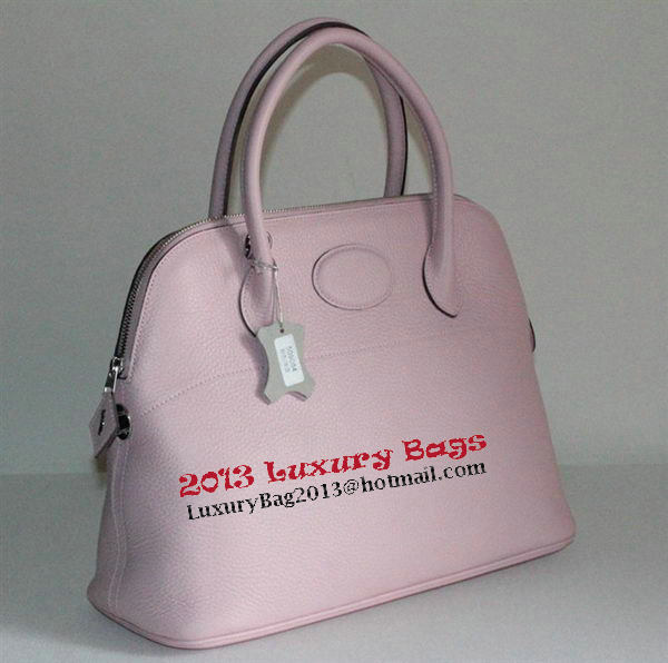 Hermes Bolide 37CM Calfskin Leather Tote Bags H509084 Light Pink Hermes Bolide 37CM Calfskin Leather Tote Bags H509084 Light Pink