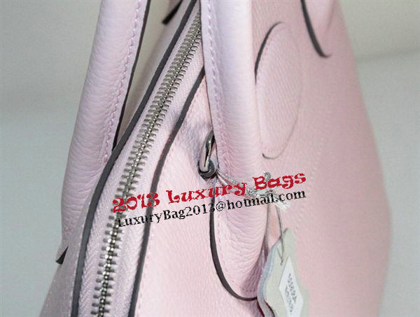 Hermes Bolide 37CM Calfskin Leather Tote Bags H509084 Light Pink Hermes Bolide 37CM Calfskin Leather Tote Bags H509084 Light Pink