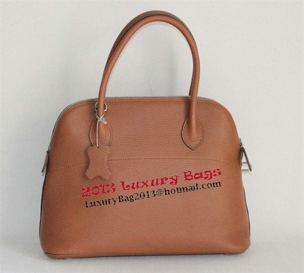 Hermes Bolide 37CM Calfskin Leather Tote Bags H509084 Wheat Hermes Bolide 37CM Calfskin Leather Tote Bags H509084 Wheat