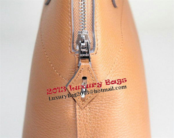 Hermes Bolide 37CM Calfskin Leather Tote Bags H509084 Wheat Hermes Bolide 37CM Calfskin Leather Tote Bags H509084 Wheat