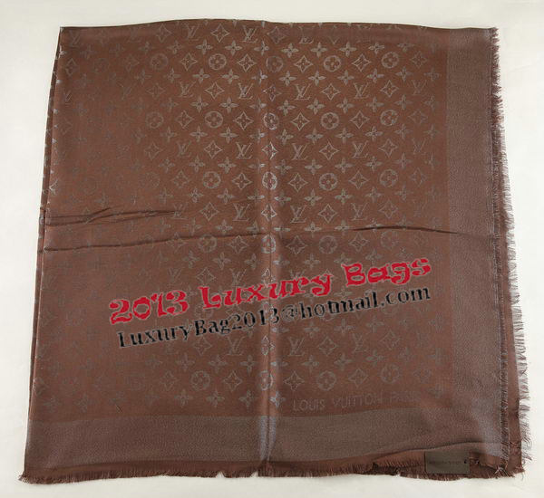 Louis Vuitton Scarves Cotton LV6725D Brown