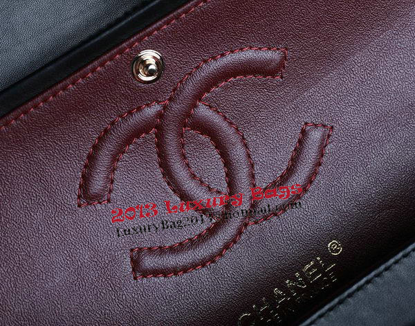 Chanel 2.55 Series Bag Original Black Sheepskin CHA1112 Gold Chanel 2.55 Series Bag Original Black Sheepskin CHA1112 Gold