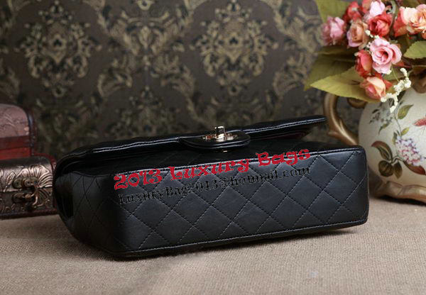 Chanel 2.55 Series Bag Original Black Sheepskin CHA1112 Gold Chanel 2.55 Series Bag Original Black Sheepskin CHA1112 Gold
