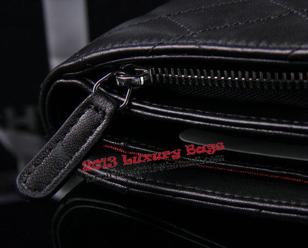 Chanel Matelasse Bi-Fold Wallet Sheepskin Leater A31506 Black Chanel Matelasse Bi-Fold Wallet Sheepskin Leater A31506 Black