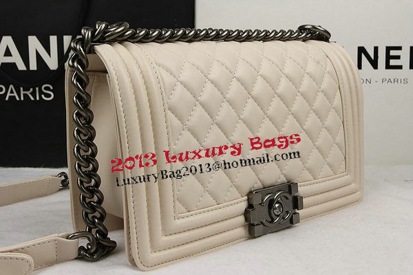 Boy Chanel Flap Shoulder Bags Original Sheepskin Leather A67025 Beige Boy Chanel Flap Shoulder Bags Original Sheepskin Leather A67025 Beige