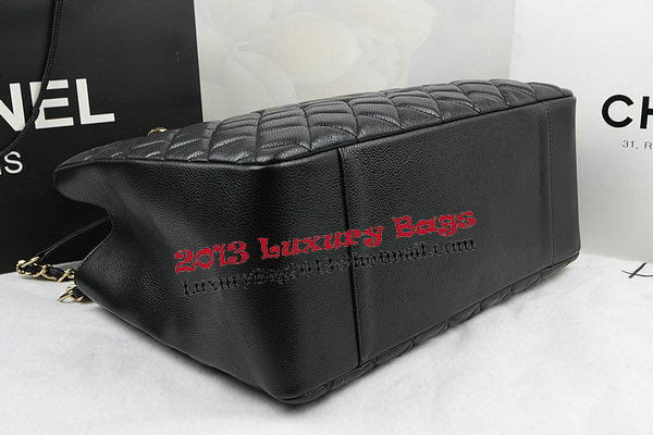 Chanel Classic Coco Bag Black GST Caviar Leather A50995 Gold Chanel Classic Coco Bag Black GST Caviar Leather A50995 Gold