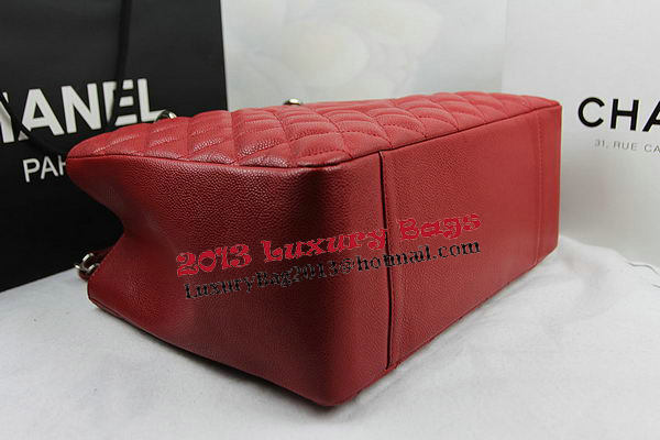 Chanel Classic Coco Bag Red GST Caviar Leather A50995 Silver Chanel Classic Coco Bag Red GST Caviar Leather A50995 Silver