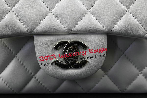 Chanel Classic MINI Flap Bag OffWhite Original Sheep Leather CF1115 Silver Chanel Classic MINI Flap Bag OffWhite Original Sheep Leather CF1115 Silver