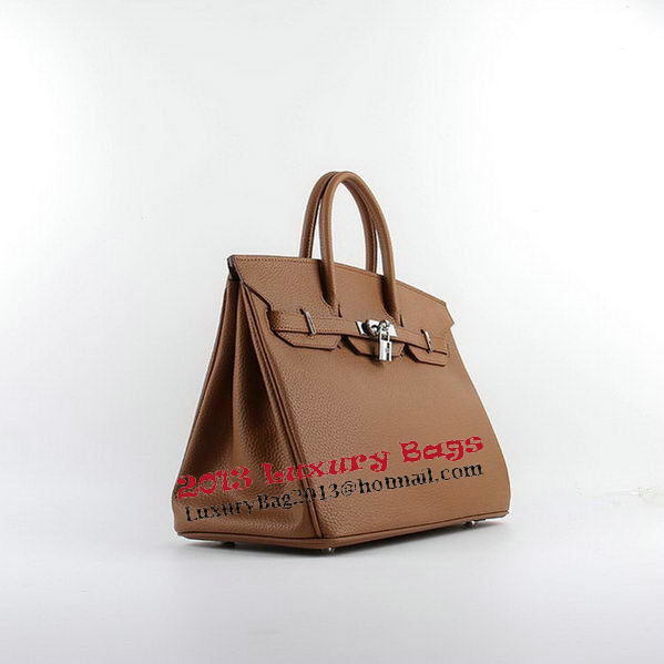 Hermes Birkin 35CM Tote Bags Wheat Grainy Leather H-35 Silver Hermes Birkin 35CM Tote Bags Wheat Grainy Leather H-35 Silver