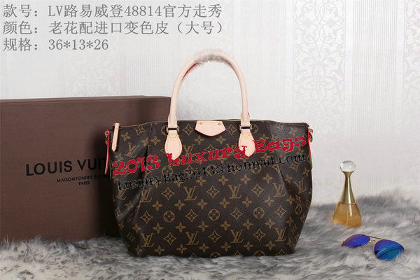 Louis Vuitton Monogram Canvas Turenne MM Tote Bag M48814 Louis Vuitton Monogram Canvas Turenne MM Tote Bag M48814