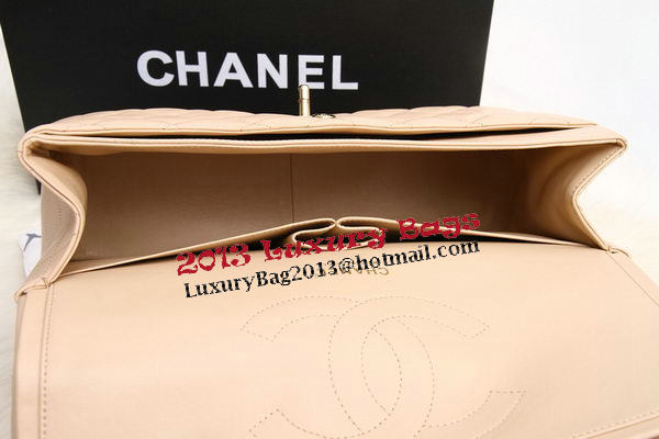 Chanel Jumbo Double Flaps Bags Original Lambskin Leather A36097 Apricot Chanel Jumbo Double Flaps Bags Original Lambskin Leather A36097 Apricot