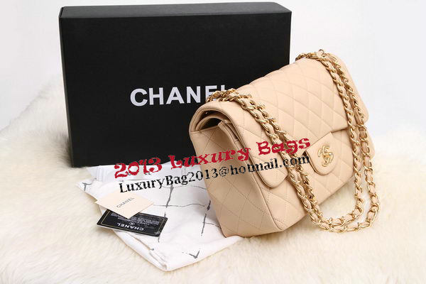 Chanel Jumbo Double Flaps Bags Original Lambskin Leather A36097 Apricot Chanel Jumbo Double Flaps Bags Original Lambskin Leather A36097 Apricot