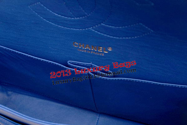 Chanel Jumbo Double Flaps Bags Original Lambskin Leather A36097 Blue Chanel Jumbo Double Flaps Bags Original Lambskin Leather A36097 Blue