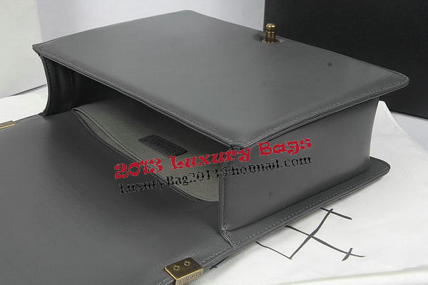 Boy Chanel Flap Shoulder Bag Grey Original Sheepskin A67087 Brass Boy Chanel Flap Shoulder Bag Grey Original Sheepskin A67087 Brass