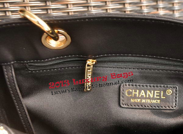 Chanel Classic Coco Bag Black GST Sheepskin Leather A50995 Gold Chanel Classic Coco Bag Black GST Sheepskin Leather A50995 Gold