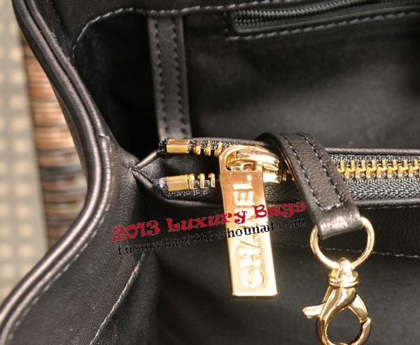 Chanel Classic Coco Bag Black GST Sheepskin Leather A50995 Gold Chanel Classic Coco Bag Black GST Sheepskin Leather A50995 Gold