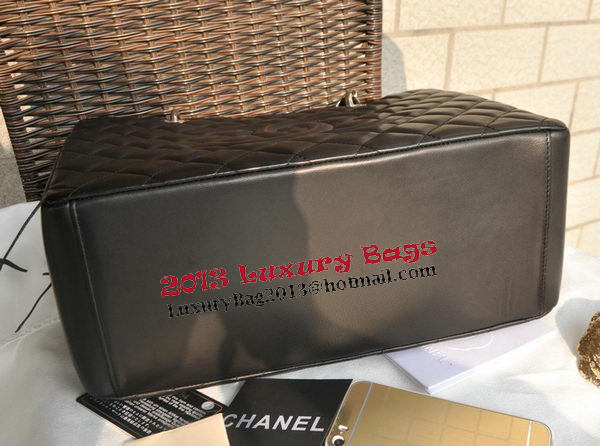 Chanel Classic Coco Bag Black GST Sheepskin Leather A50995 Silver Chanel Classic Coco Bag Black GST Sheepskin Leather A50995 Silver