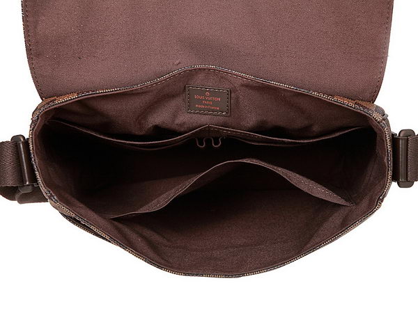 LOUIS VUITTON N41212 Damier Ebene Canvas District MM Messenger Bag LOUIS VUITTON N41212 Damier Ebene Canvas District MM Messenger Bag