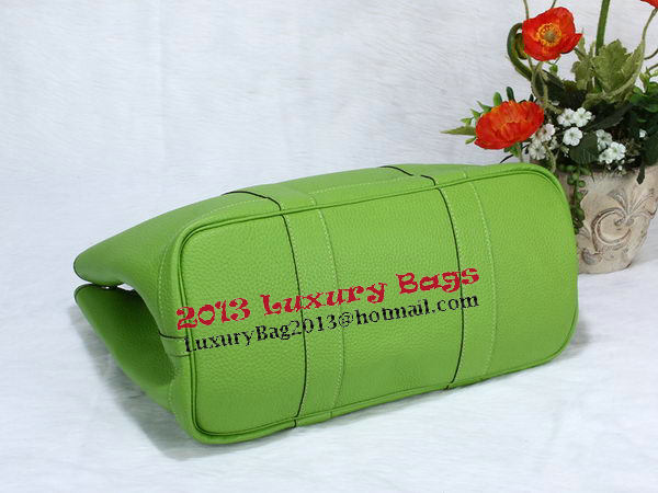 Hermes Garden Party 36cm Tote Bag Grainy Leather Green Hermes Garden Party 36cm Tote Bag Grainy Leather Green