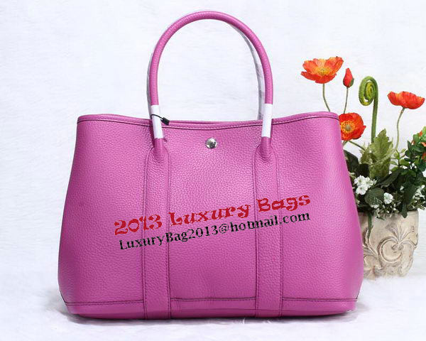Hermes Garden Party 36cm Tote Bag Grainy Leather Lavender Hermes Garden Party 36cm Tote Bag Grainy Leather Lavender