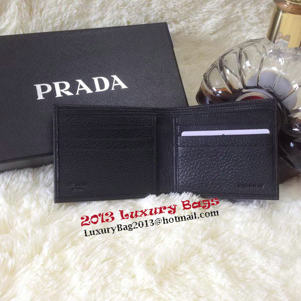 Prada Grainy Calf Leather Men Wallet 2M0513 Prada Grainy Calf Leather Men Wallet 2M0513