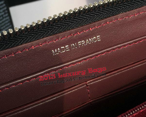 Chanel Matelasse Zip Around Wallet Black Sheepskin A50097 Silver Chanel Matelasse Zip Around Wallet Black Sheepskin A50097 Silver