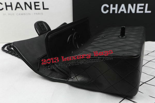 Chanel 2.55 Series Flap Bags Original Sheepskin Leather A1112 Black Chanel 2.55 Series Flap Bags Original Sheepskin Leather A1112 Black