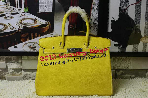 Hermes Birkin 35CM 30CM Tote Bag Lizard Leather H35H30 Yellow Hermes Birkin 35CM 30CM Tote Bag Lizard Leather H35H30 Yellow