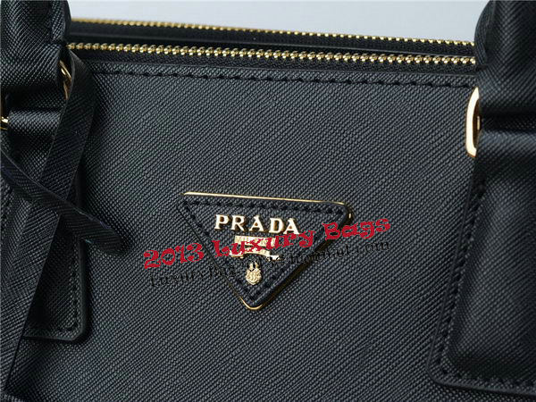 Prada Saffiano Calfskin Leather Tote Bag PBN1786 Black Prada Saffiano Calfskin Leather Tote Bag PBN1786 Black