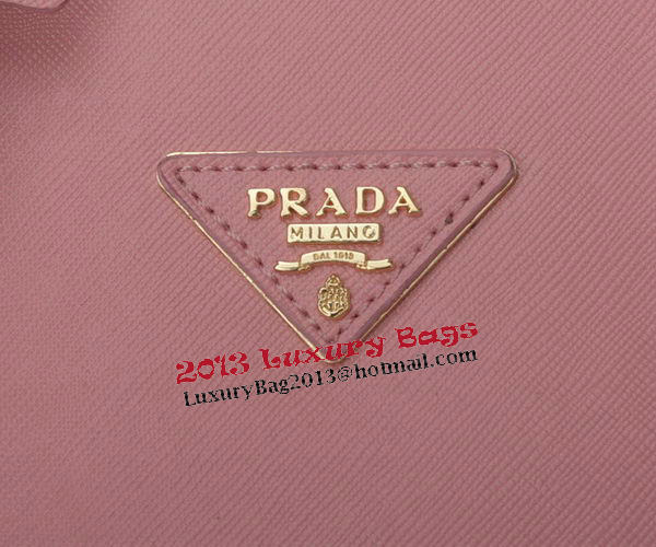 Prada Saffiano Calfskin Leather Tote Bag PBN1786 Light Pink