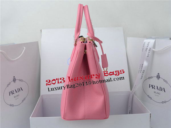 Prada Saffiano Calfskin Leather Tote Bag PBN1786 Pink Prada Saffiano Calfskin Leather Tote Bag PBN1786 Pink