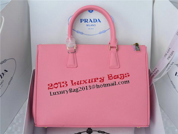 Prada Saffiano Calfskin Leather Tote Bag PBN1786 Pink Prada Saffiano Calfskin Leather Tote Bag PBN1786 Pink
