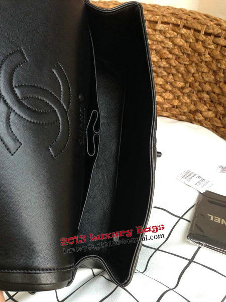 Chanel 2.55 Series Flap Bag Original Lambskin Leather A1112 Black Chanel 2.55 Series Flap Bag Original Lambskin Leather A1112 Black