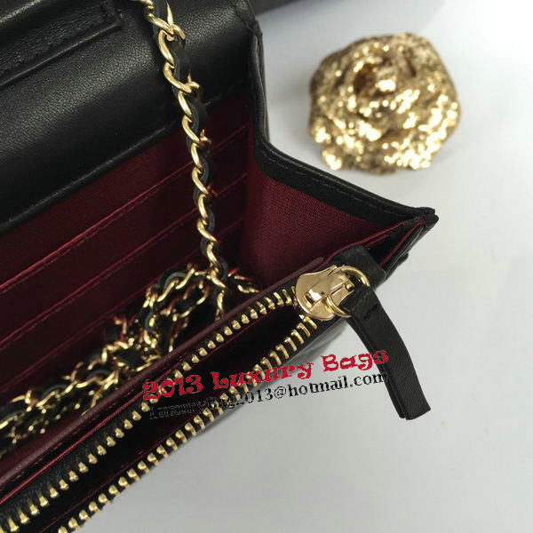 Chanel mini Flap Bag Black Original Sheepskin A33814 Gold Chanel mini Flap Bag Black Original Sheepskin A33814 Gold