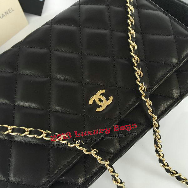 Chanel mini Flap Bag Black Original Sheepskin A33814 Gold Chanel mini Flap Bag Black Original Sheepskin A33814 Gold