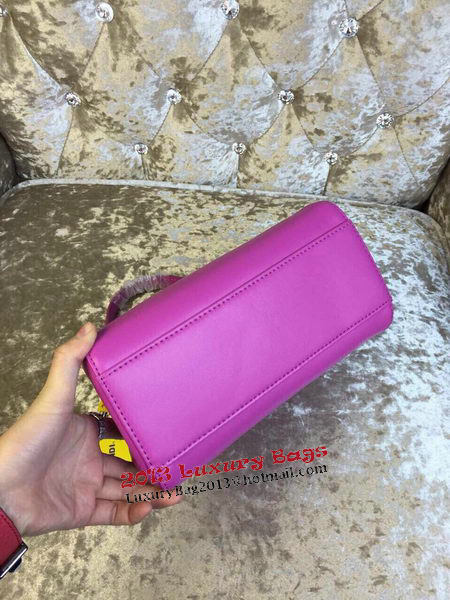Fendi mini Peekaboo Bag Calfskin Leather 30320 Purple Fendi mini Peekaboo Bag Calfskin Leather 30320 Purple