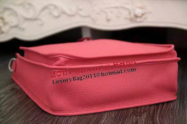 Hermes Evelyne 28cm Messenger Bag Original Leather H1188 Dark Pink Hermes Evelyne 28cm Messenger Bag Original Leather H1188 Dark Pink
