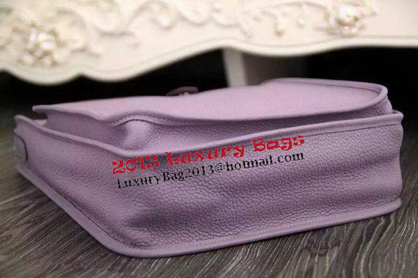 Hermes Evelyne 28cm Messenger Bag Original Leather H1188 Lavender Hermes Evelyne 28cm Messenger Bag Original Leather H1188 Lavender