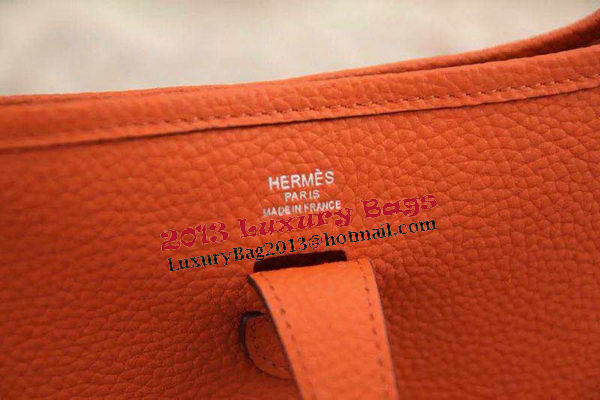 Hermes Evelyne 28cm Messenger Bag Original Leather H1188 Orange Hermes Evelyne 28cm Messenger Bag Original Leather H1188 Orange