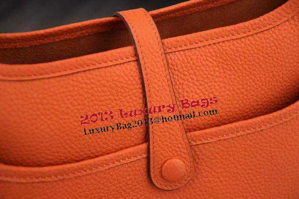 Hermes Evelyne 28cm Messenger Bag Original Leather H1188 Orange Hermes Evelyne 28cm Messenger Bag Original Leather H1188 Orange