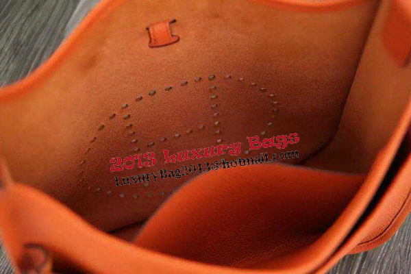 Hermes Evelyne 28cm Messenger Bag Original Leather H1188 Orange Hermes Evelyne 28cm Messenger Bag Original Leather H1188 Orange