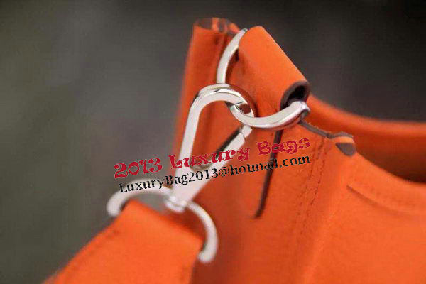Hermes Evelyne 28cm Messenger Bag Original Leather H1188 Orange Hermes Evelyne 28cm Messenger Bag Original Leather H1188 Orange