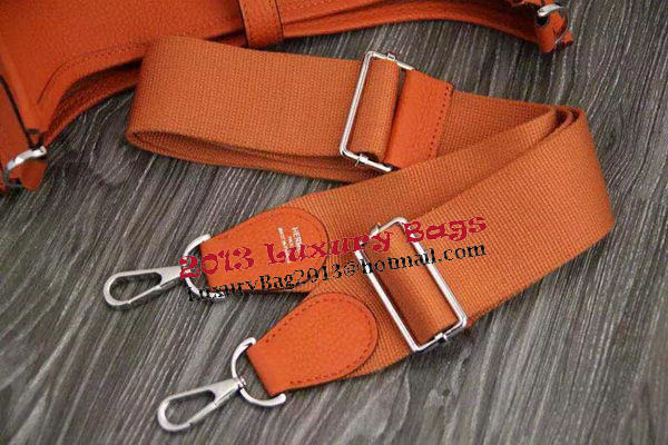 Hermes Evelyne 28cm Messenger Bag Original Leather H1188 Orange Hermes Evelyne 28cm Messenger Bag Original Leather H1188 Orange